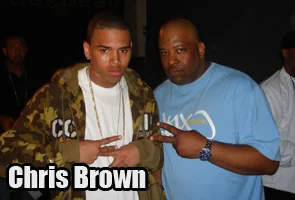 DJ Van Tell with Chris Brown
