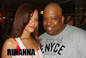 DJ Van Tell with Rihanna